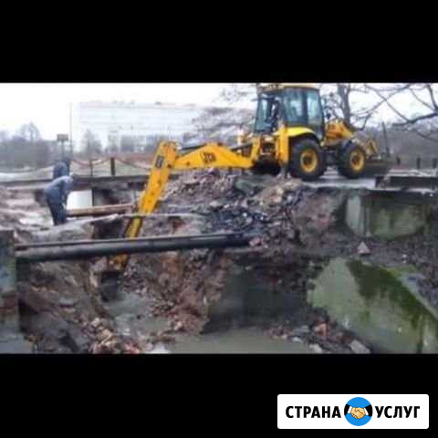 Услуги экскаватора погрузчика Новопавловск - изображение 1