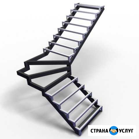 Каркас лестницы металлический Печерск - изображение 1