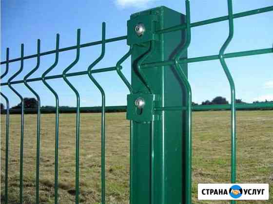 Заборы 3D/профнастил Липецк