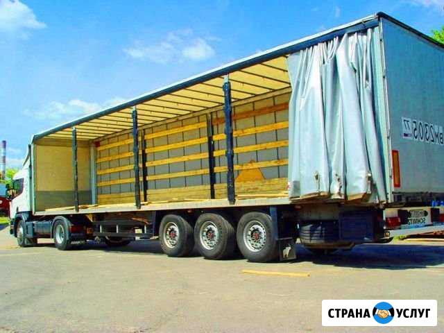 Грузоперевозки 20 тонн. Тент. Реф Челябинск - изображение 1