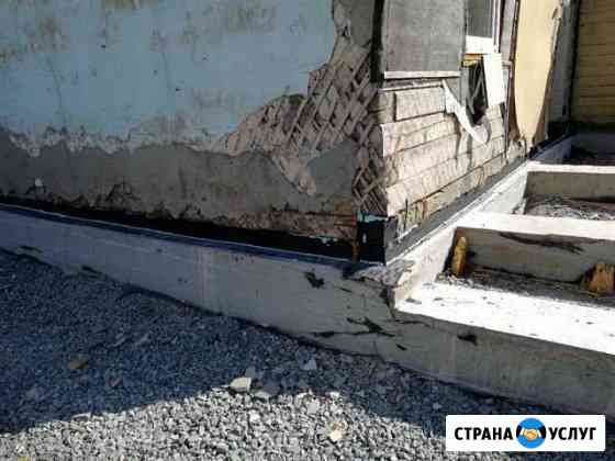 Замена венцов и подъем деревянных домов с заменой Челябинск