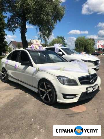 Аренда авто на торжество Mercedes Benz w204 AMG с Клинцы - изображение 1