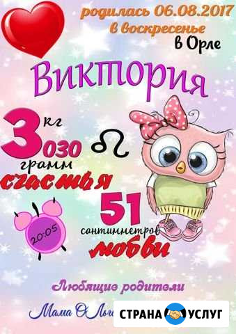 Метрика Орёл - изображение 1