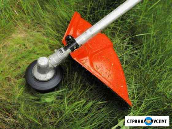 Покос травы Бобров