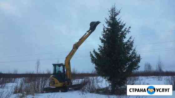 Миниэкскаватор 5 тонн аренда Петергоф