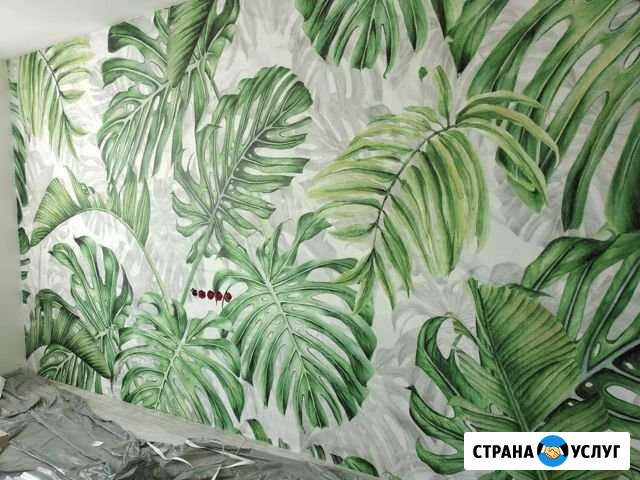 Поклейка обоев Казань - изображение 1