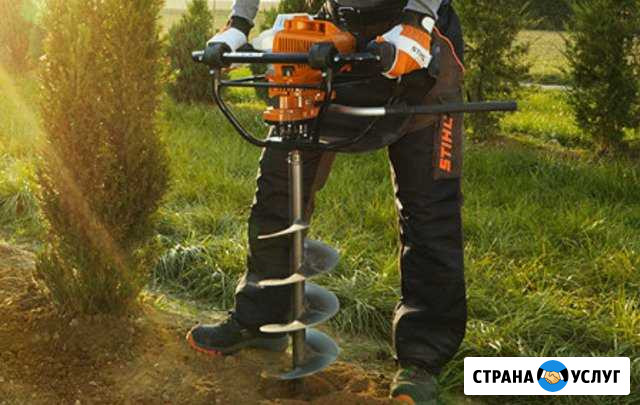 Бурение лунок бензобуром Моршанск - изображение 1