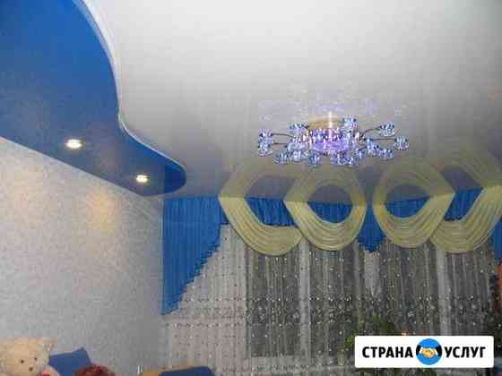 Натяжные потолки, рулонные шторы, жалюзи Киров
