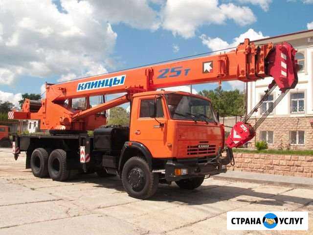 Аренда автокрана 25 тонн Санкт-Петербург - изображение 1
