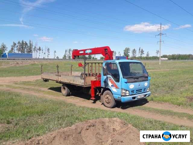 Манипулятор услуги кран автокран аренда 12,5м Кумертау - изображение 1