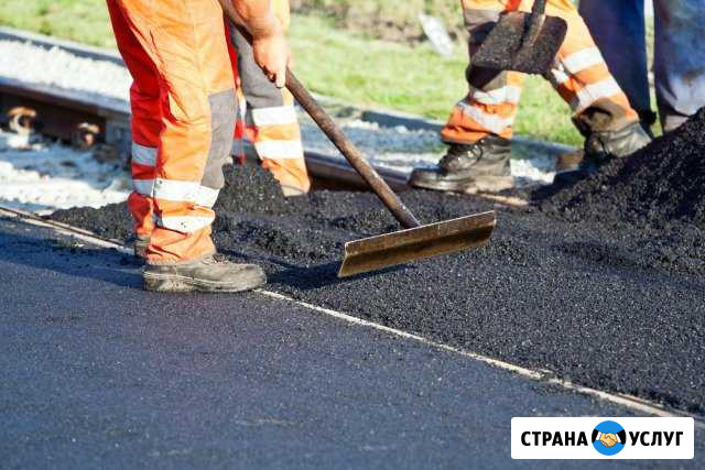 Укладка асфальта. установка бордюров, поребриков Волгодонск - изображение 1