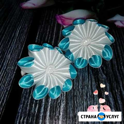Бантики, резиночки из атласных лент Абакан - изображение 1
