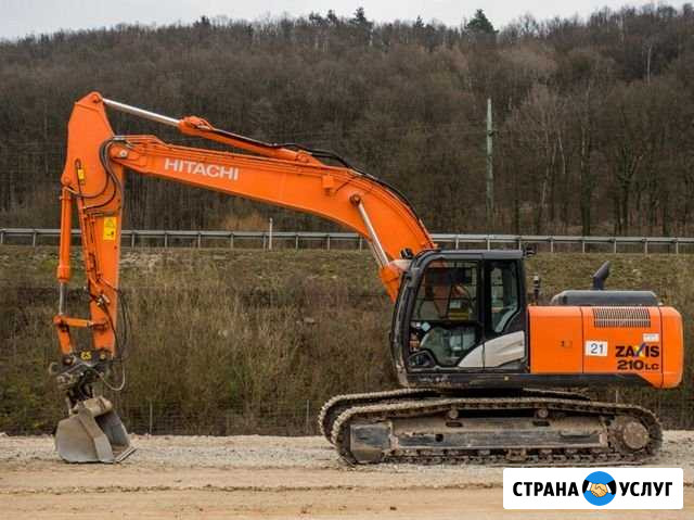 Колесный и гусеничный экскаватор, Аренда Санкт-Петербург - изображение 1