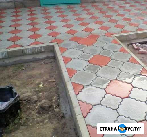 Укладка тротуарной плитки Волжский Волгоградской области - изображение 1