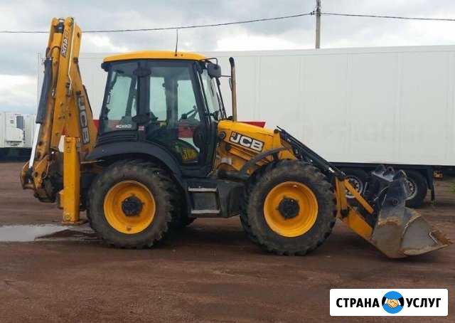 Услуги Эсковатора -погрузчика Jcb Ясногорск - изображение 1