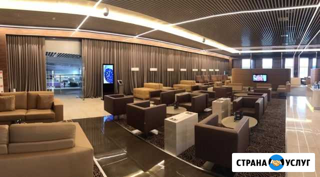 Реклама в бизнес залах аэропорта Красноярск Емельяново - изображение 1