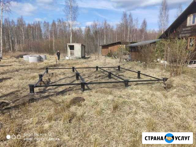 Фундамент на винтовых сваях Выборг - изображение 1
