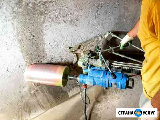 Алмазное бурение, сверление отверстий Липецк
