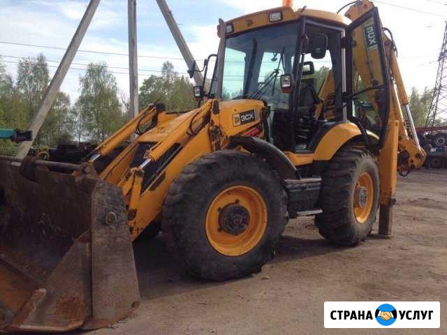 Услуги экскаватора-погрузчика, миниэкскаватор Никольское - изображение 1
