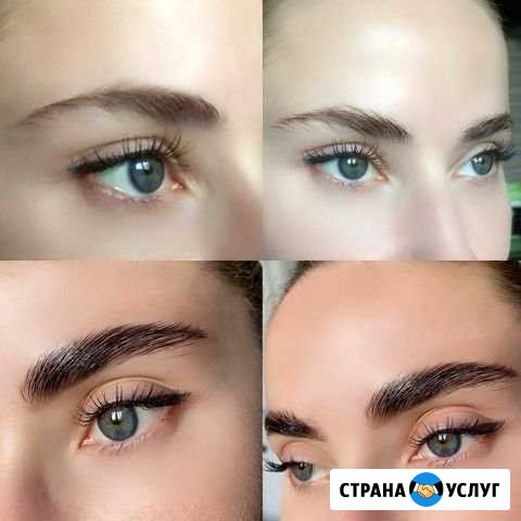 Окрашивание бровей, архитектура, долговременная ук Оренбург - изображение 1