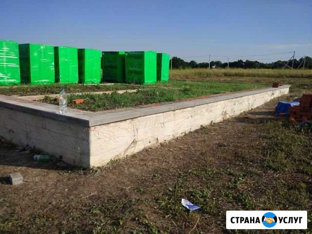Копка, армировка, заливка фундаментов Белгород - изображение 1