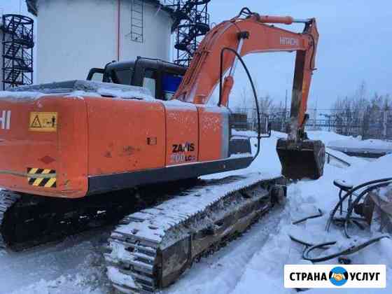 Аренда экскаватора гусеничного Hitachi ZX-200LC -3 Томск