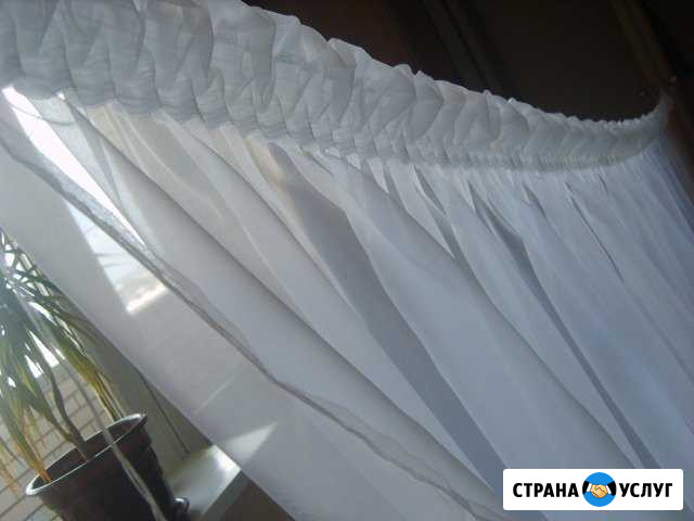 Пошив, подгиб штор Ижевск - изображение 1