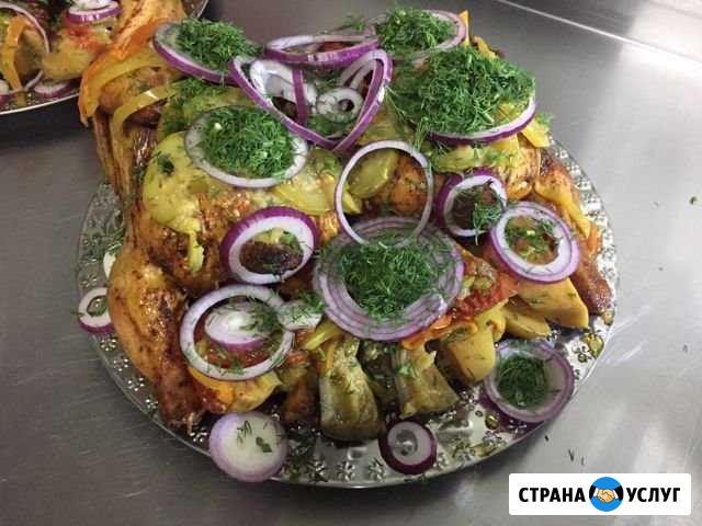 Курица с овощами запечённая в тандыре Иваново - изображение 1