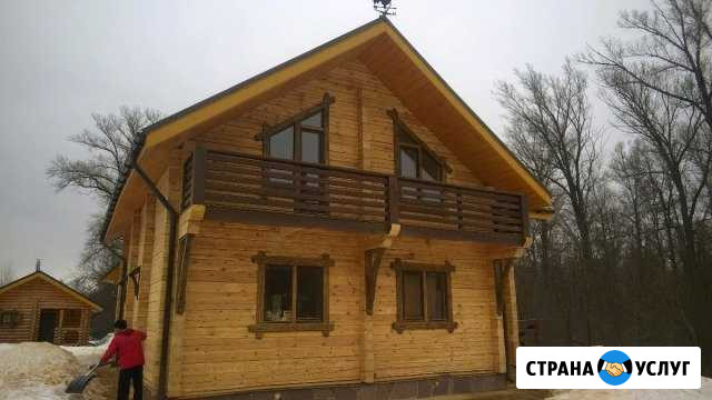 Строительство домов и бань из бруса Уфа - изображение 1