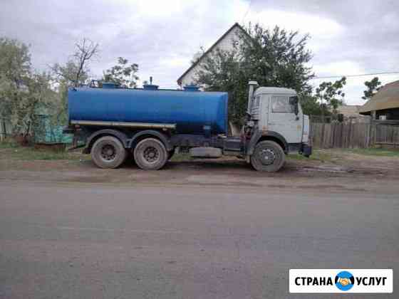 Водовоз. Доставка питьевой воды от 6 до 14 кубов с Астрахань