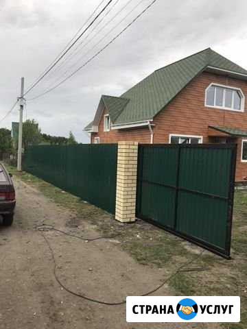 Откатные Ворота под Ключ с Автоматикой и Без Курган - изображение 1