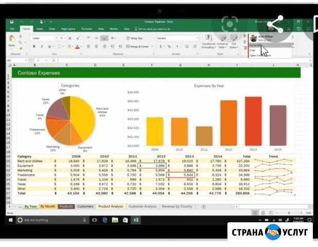 Excel помощь, отчёты, анализ Новочеркасск - изображение 1
