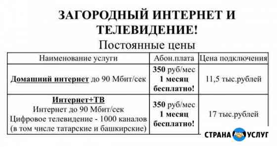 Подключаем Интернет 4g Набережные Челны