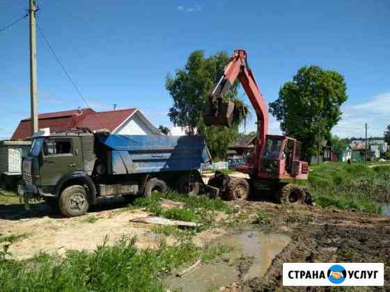 Грузоперевозки самосвал от 1 до 12 тонн Камешково