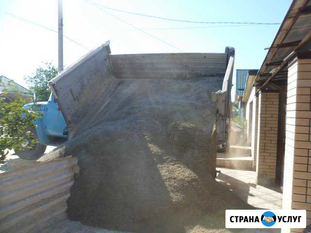 Выгрузка на три стороны - отсев,щебень,перегной Невинномысск - изображение 1