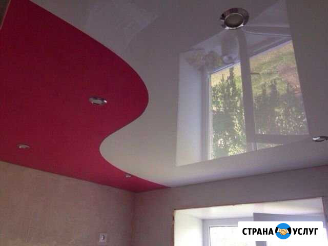 Натяжные потолки под ключ Целина - изображение 1