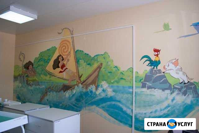 Художественная роспись стен Тольятти - изображение 1