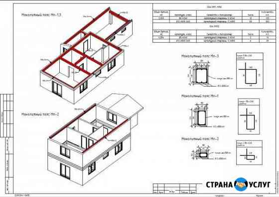 Индивидуальное проектирование домов Лесной