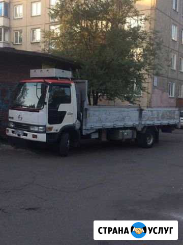 Грузоперевозки бортовой 5 тонн Красноярск - изображение 1