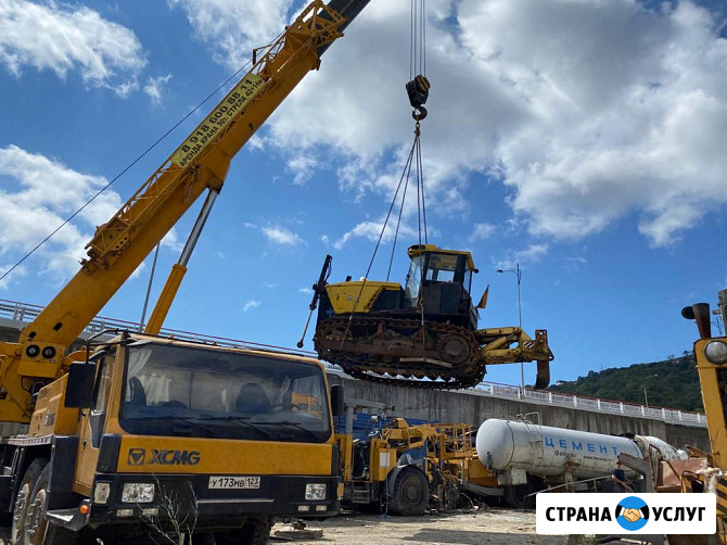 Услуги автокранов 25тонн, 35тонн, 40тонн, 50тонн Сочи - изображение 2