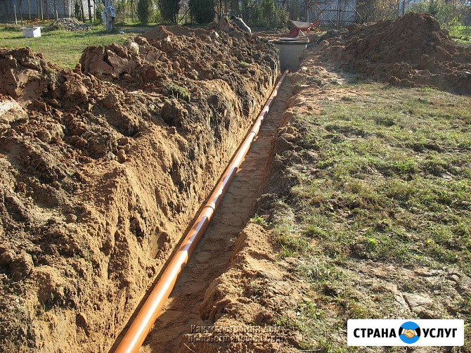 Копка траншей под водопровод и под канализацию Дмитров - изображение 4