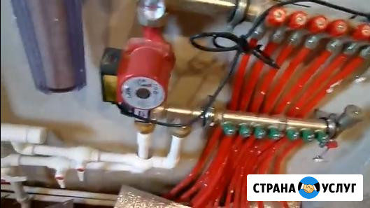 Сборка смесительн. узлов водяного теплого пола. Сантехники, электр. теплые полы, радиаторы, канализ Краснодар - изображение 1