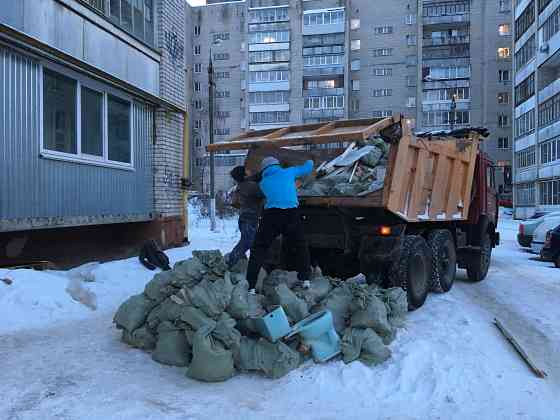 Вывоз мусора газель. газон, камаз Нижний Новгород