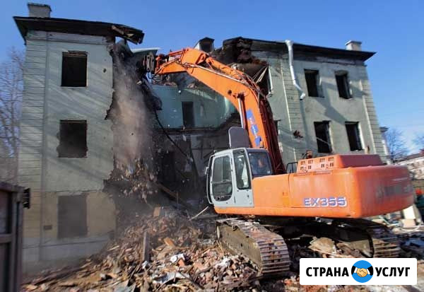 Демонтаж домов, зданий, пристроек Санкт-Петербург - изображение 3