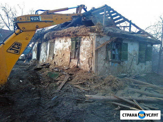 Демонтаж домов, зданий, пристроек Санкт-Петербург - изображение 1