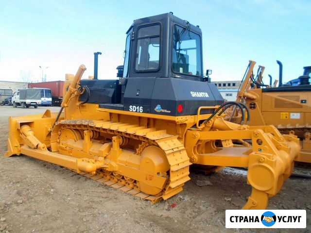Аренда бульдозера shantui SD22 + рыхлитель, клыки Санкт-Петербург - изображение 1
