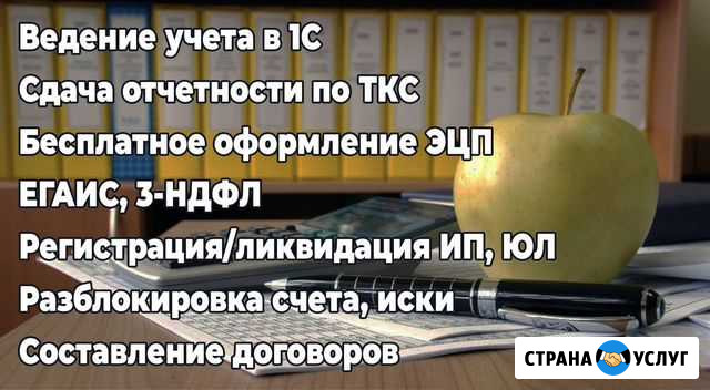Регистрация юл, ип,учёт и отчётность Москва - изображение 1