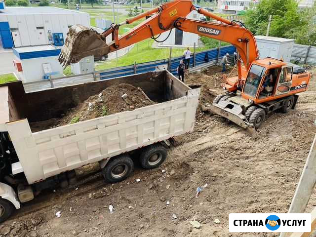 Аренда услуги эскаватора полноповоротного Красноярск - изображение 1