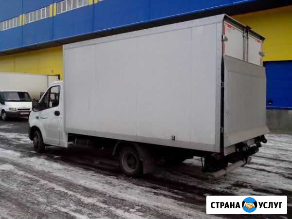 Грузоперевозки газель рефрежиратор с гидробортом Егорьевск - изображение 1