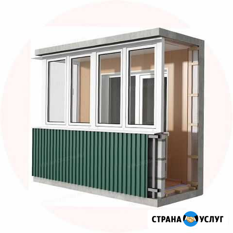 Остекление балконов Тольятти - изображение 1